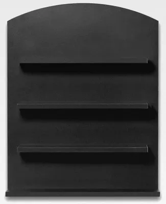 Produktbild von Nagellackregal Wandregal Aufbewahrung Organizer Setzkasten versch. Modelle, Farbe:Schwarz BHT 340 x 420 x 70 mm