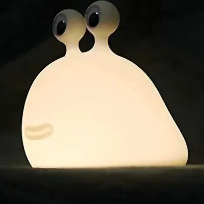 Produktbild von LED Nachtlicht,dimmbar süßes Schlaflicht, Kinderzimmer tragbare Schlafhilfe Stilllicht, USB-Aufladung, niedliche Tier-Nachttischlampe,Touch Nachtlampe