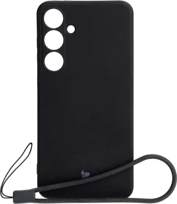Produktbild von Bizon Case Silicone Sq für Galaxy S24 Plus, schwarz