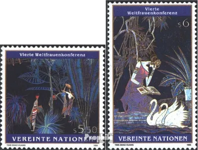 Produktbild von Briefmarken UNO - Wien 1995 Mi 188-189 (kompl.Ausg.) postfrisch Frauenkonferenz