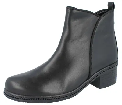 Produktbild von GABOR Damen Chelsea Stiefelette schwarz Glattleder - Größe: UK 4,5