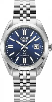 Produktbild von Roamer Armbanduhr Date Montalbano Gents Silver