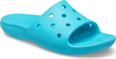 Produktbild von Crocs Classic Crocs Slide Kinder digital aqua 206396-4SL 28-29