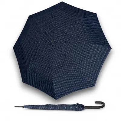 Obrázek produktu pro Knirps Knirps A.760 Stick Automatic joy navy  - elegantní holový vystřelovací deštník