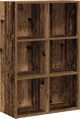 Zdjęcie produktu dla vidaXL Regał/kredens o wyglądzie starego drewna 66x30x98 cm materiał drewnopochodny