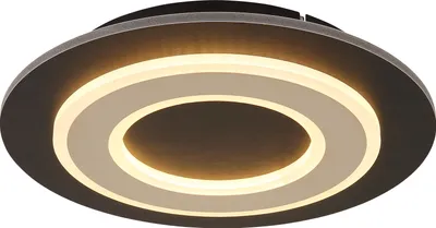Produktbild von Globo Lighting Deckenleuchte Metall schwarz matt, LED