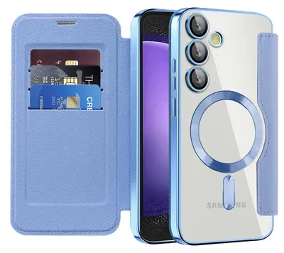 Obrázok produktu pre Techsuit - SmartMag Book puzdro na Samsung Galaxy S23 FE - svetlomodré