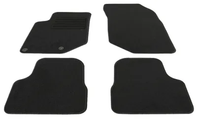 Fußmatten Set für Peugeot 208 II, Bj. 6/2019-, schwarz