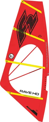 Produktbild von F2  Windsurf Segel Rave HD  4,2 qm Rot 2024/25