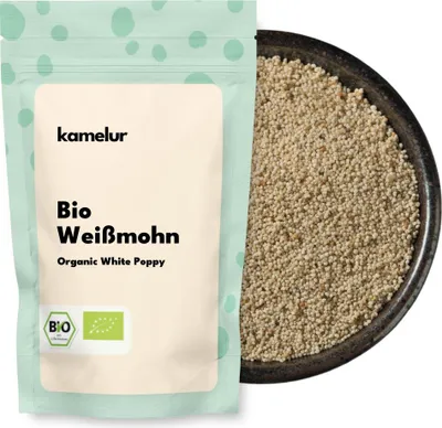 Produktbild von Kamelur Bio Weißmohn 500 g