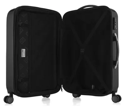Produktbild von HAUPTSTADTKOFFER ALEX Reisetasche/Reisekoffer (Koffer) Reisen - Schwarz - Polycarbonat, Acrylnitril-Butadien-Styrol (ABS) Körper - Teleskopgriff, Griff - 750 mm Höhe x 500 mm Breite x 300 mm Tiefe