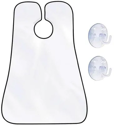 Obrázek produktu pro Sběrač vousů – vodotěsný – 115 × 75 cm – 2 přísavky