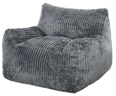 Produktbild von HOMCOM Sitzsack Bodensofa mit Rückenlehne Bodenstuhl für Schlafzimmer Wohnzimmer