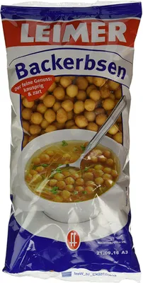 Produktbild von Leimer Backerbsen 200g