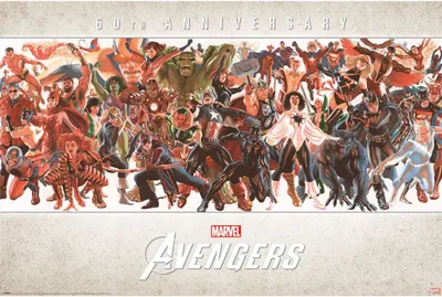 Obrázok produktu pre Plagát Avengers by Alex Ross 91,5x61cm