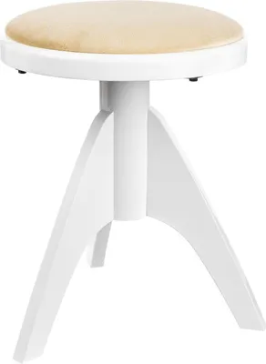 Immagine prodotto di Bespeco SG3 Sgabello rotondo per pianoforte bianco