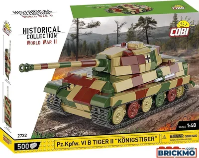 Image de COBI HC WWII czołg Tiger II Koning 500kl 2732