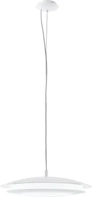 Produktbild von EGLO connect LED Pendelleuchte Moneva-C, Smart Home Hängelampe, Hängeleuchte, Farbtemperaturwechsel (warm, neutral, kalt), RGB, dimmbar, Ø 48,5 cm
