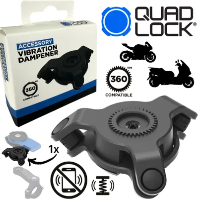 Produktbild von QUAD LOCK Vibration Dempener Motorrad Schwingungsdämpfer für Handyhalter