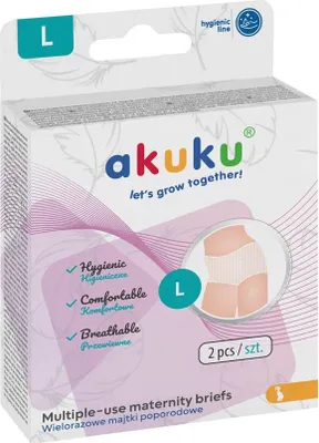 Produktbild von AKUKU Wiederverwendbare Netz-Postpartum-Höschen Größe L
