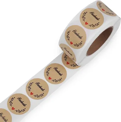 Zdjęcie produktu dla Naklejki papierowe Handmade