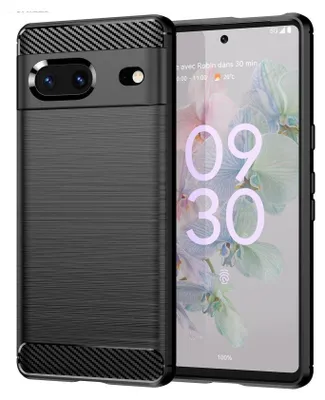 Zdjęcie produktu dla Etui z włókna węglowego do Google Pixel 7 ochronne etui na telefon komórkowy z TPU