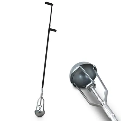 Produktbild von Bituxx Lochschaufel Erdlochausheber Postenlochschaufel Spatenschaufel Pflanzschaufel Handbagger Lochspaten Ø13 cm MS-19413