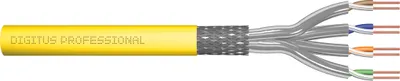 Immagine prodotto di DIGITUS Instal-kab Cat7a S/FTP tw.Pair 1000m gelb AWG23/1 (Speditionsversand)