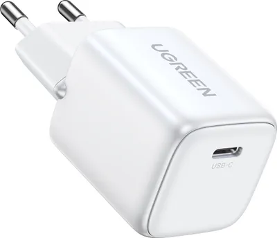 Productafbeelding van UGREEN Nexode Mini 30W PD GaN-technologie oplader, wit