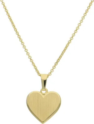 Produktbild von JuwelmaLux Anhänger 333/000 (8 Karat) Gold Herz Gravurplatte JL14-02-0022