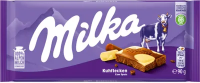 Produktbild von Milka Kuhflecken Tafel Schokolade 90 g