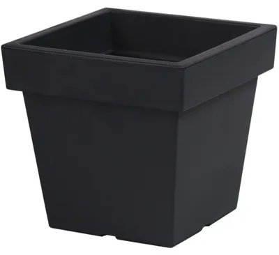 Produktbild von Prosperplast Blumentopf/Pflanztopf quadratisch - 15 Liter - anthrazit