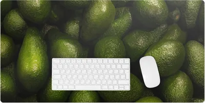 Produktbild von Stapel Avocados – Schreibtischunterlage – Rutschfeste Tischunterlage – Schreibtischmatte für Büro & Zuhause – Schreibunterlage – Mauspad – Tischmatte – 90 x 45 cm