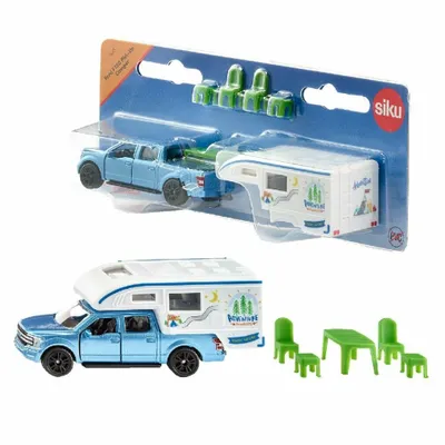 Immagine prodotto di Siku 1693 Ford F150 Pick-Up Camper