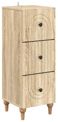 Obrázek produktu pro Skříň se zásuvkami Dub sonoma 33 x 34,5 x 90 cm