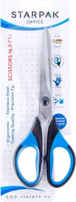 Obrázek produktu pro Nůžky s pogumovanou rukojetí 16,5 cm