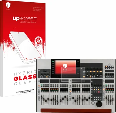 Produktbild von upscreen Schutzglas für Behringer Wing Schutzfolie Panzer Folie Glas Display Schutz klar