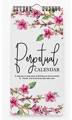 Produktbild von Rustikaler Dauerkalender für Geburtstage und besondere Anlässe - Naturfarben