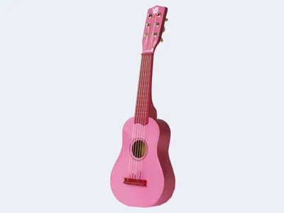 Produktbild von Concerto Gitarre 55cm Holz pink
