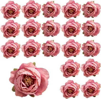 Image de Petites fleurs artificielles en soie pour la décoration