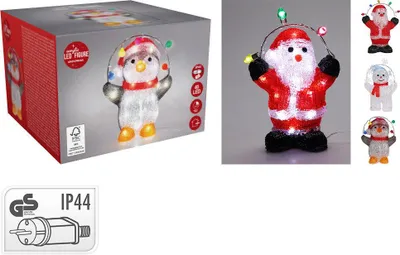 Imagen del producto de Figura navideña, acrílico, varios modelos