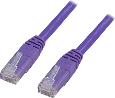 Imagen del producto de Cable de conexión Cat6, 1 metro, color violeta