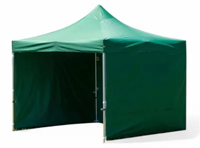 Obrázek produktu pro Sada stěn a bočních panelů z zeleného polyesteru o rozměrech 3 x 4,5 m pro altán