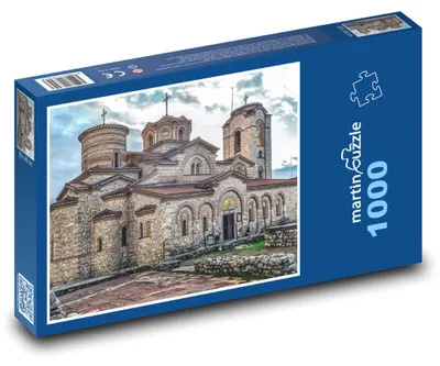 Obrázok produktu pre Puzzle 1000 Plaošnik - kostol v Macedónsku - martinpuzzle