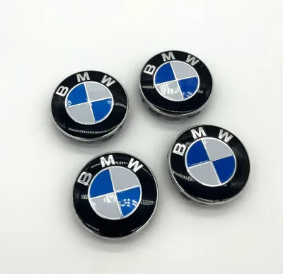 Produktbild von 4x 68mm Nabenabdeckung Radnabenkappen Nabendeckel 36136783536 für BMW