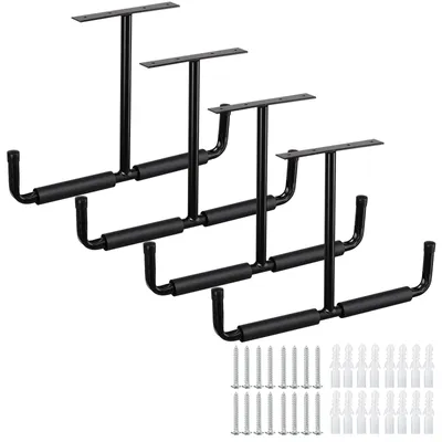 Immagine prodotto di Ganci robusti per garage - Set di 4 ganci pesanti per utensili