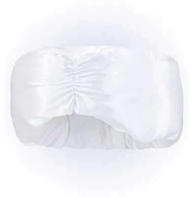 Produktbild von "WEIßER TURBAN" aus Satin