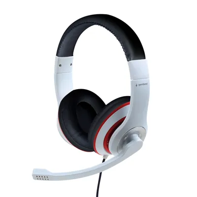 Zdjęcie produktu dla gembird Stereo-Headset mit Mikrofon, weiß