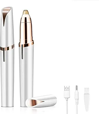 Produktbild von Gesichtsbehaarung Frauen, schmerzlose Entfernung, Gesichtsepilator, USB -Elektroentfernungskörper, Haare, Lippen, Kinn (weiß)