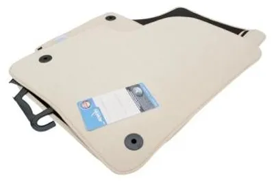 Image de Tapis de sol en moquette pour PORSCHE Cayenne (2002-2010) – beige